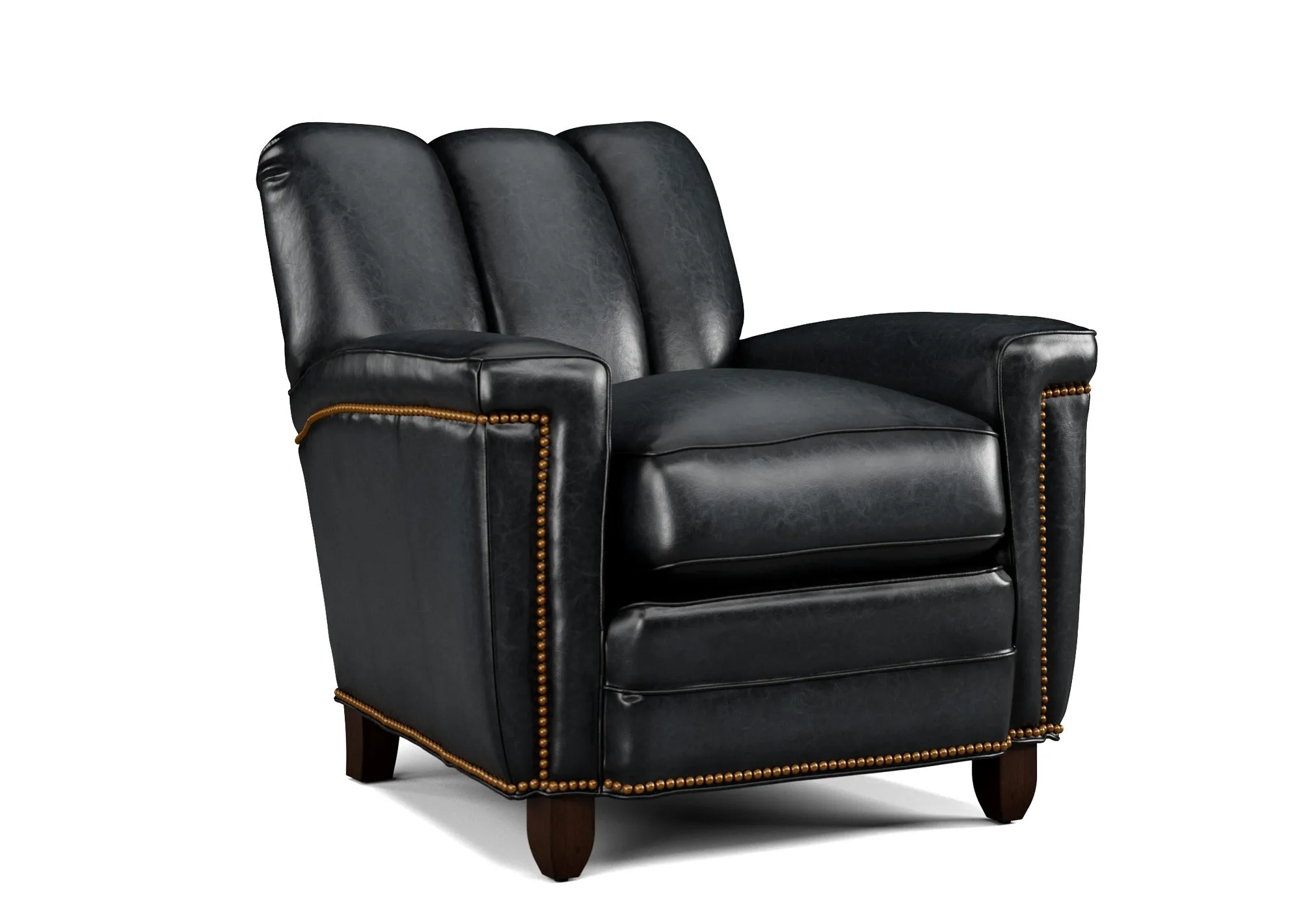 Luxury Sauvage Leather Club Chair