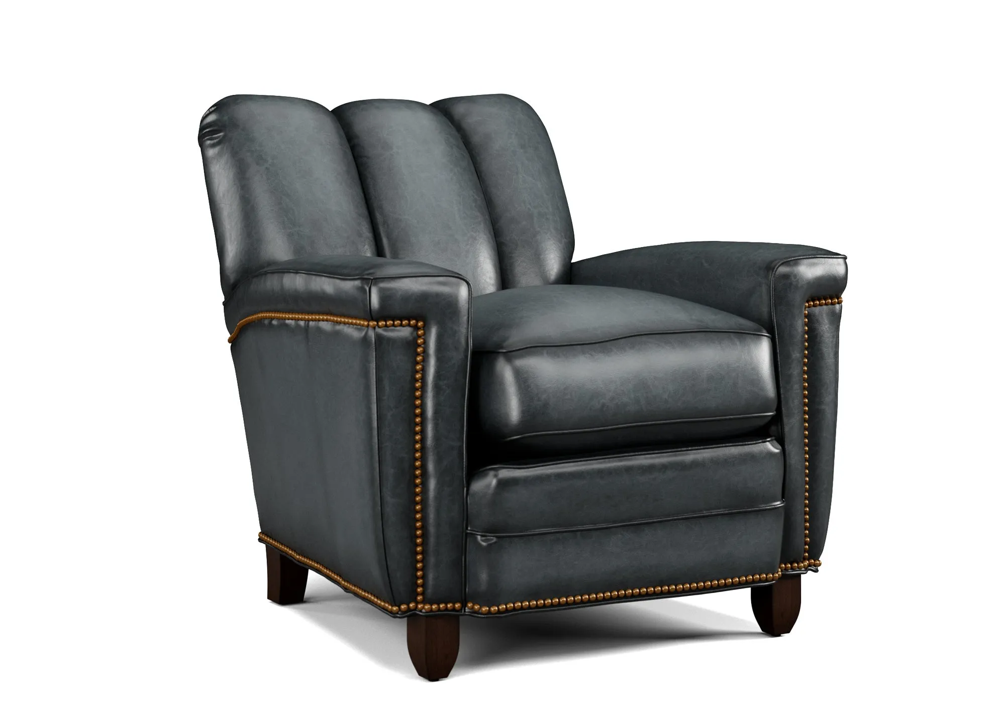 Luxury Sauvage Leather Club Chair