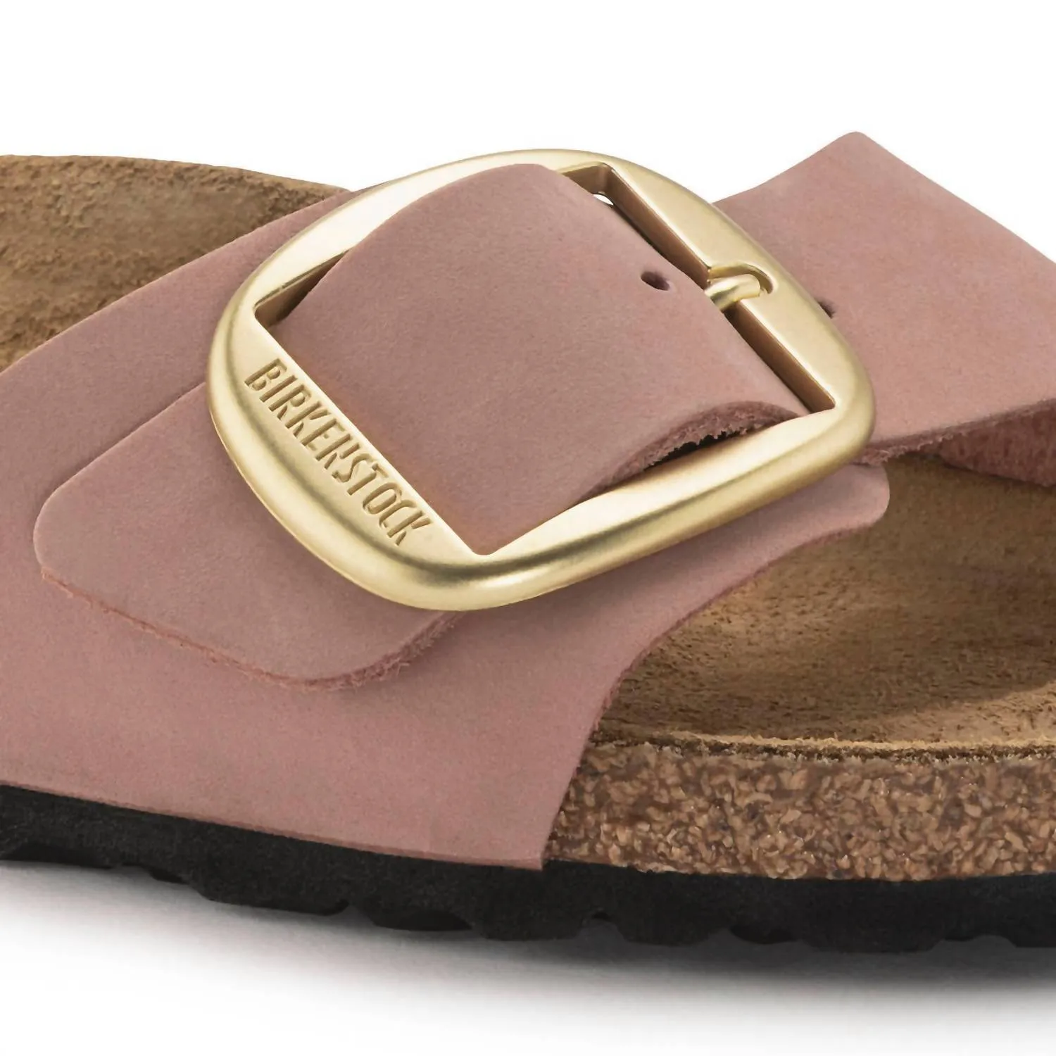 Madrid Big Buckle - Narrow In Old Rose