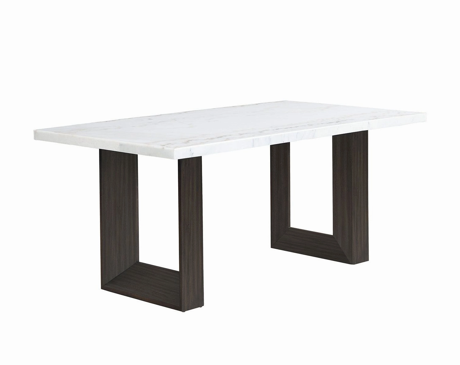 Maeve 5-Piece Dining Set - Grey, Espresso