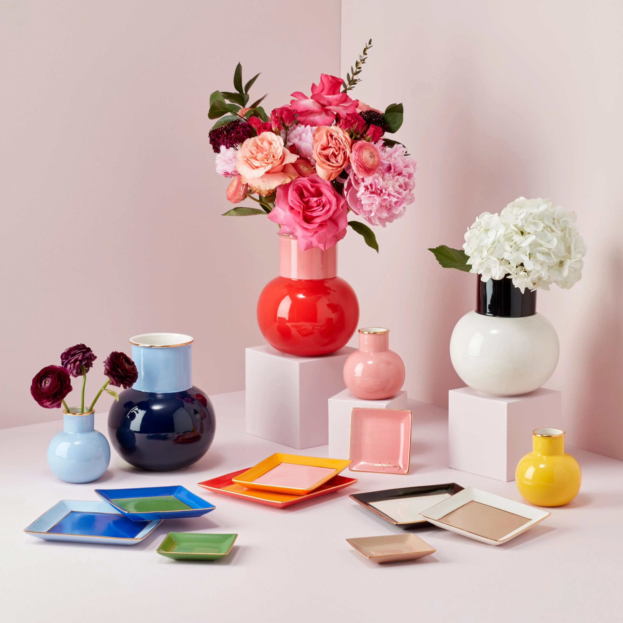 Make It Pop Small Vase Blue
