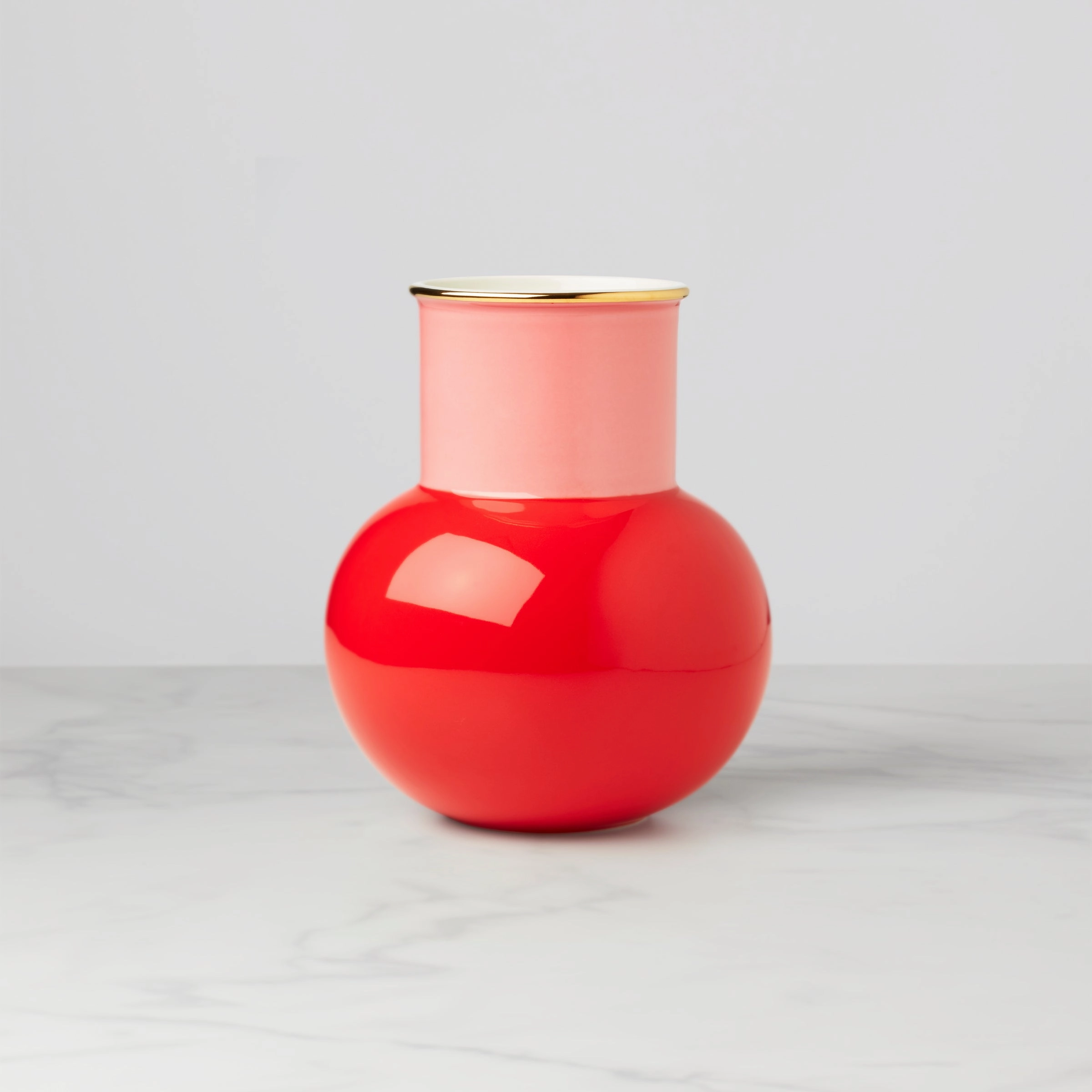 Make It Pop Warm Red Bouquet Vase