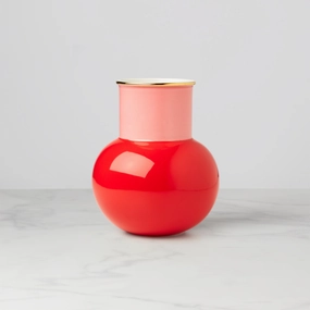 Make It Pop Warm Red Bouquet Vase