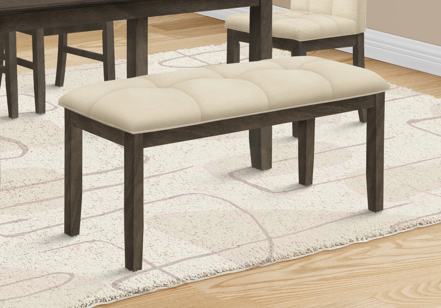 Marlo Bench - Cream