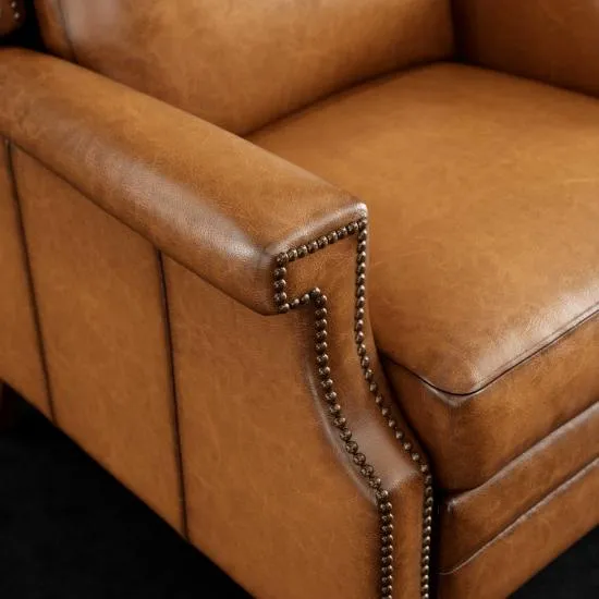 Marlon Western Leather Recliner