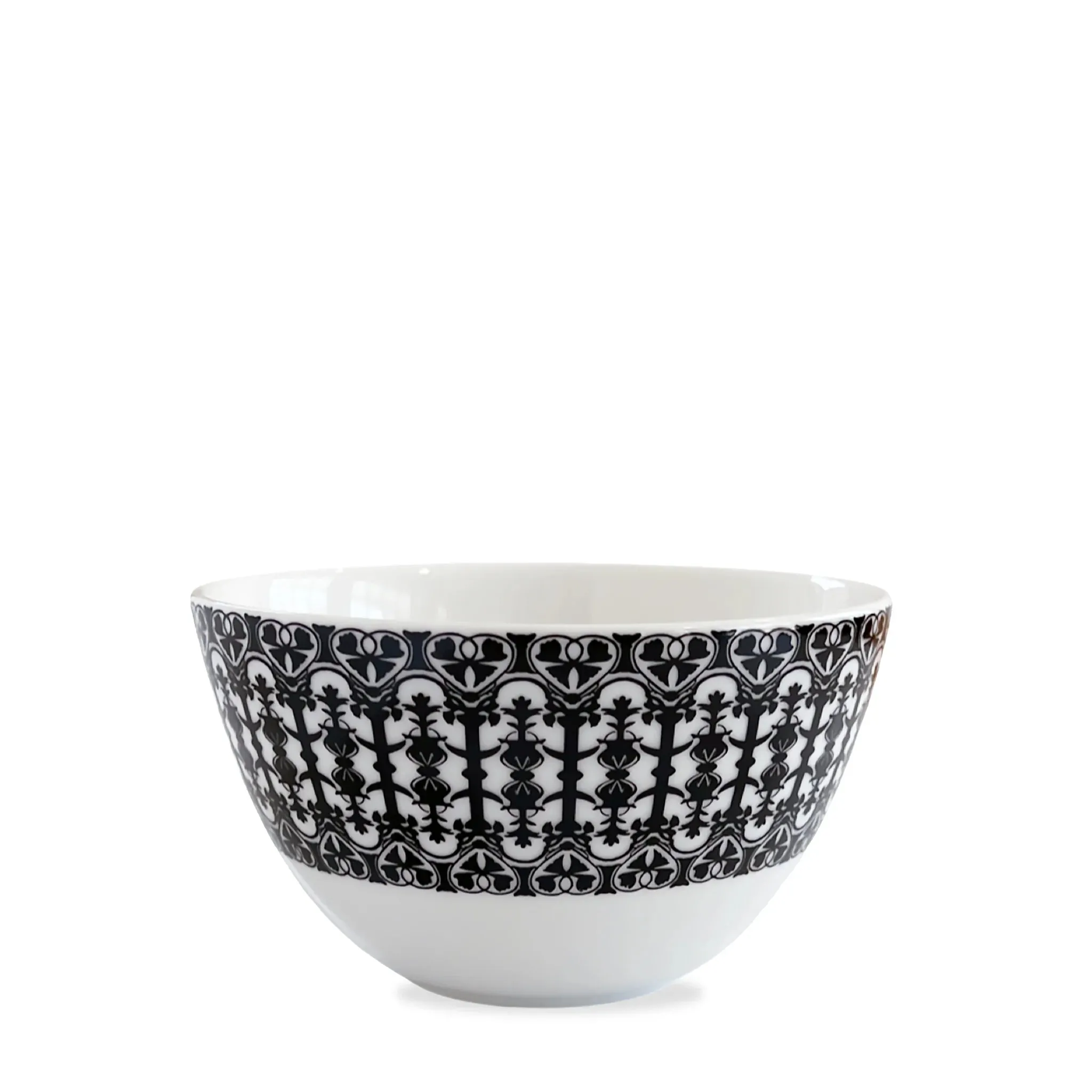 Matriarch Black & White Cereal Bowls toilet seat cover, slow close seat