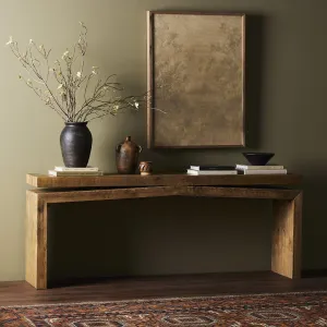 Mattis Reclaimed Wood Console Table euro sham, pillow shams