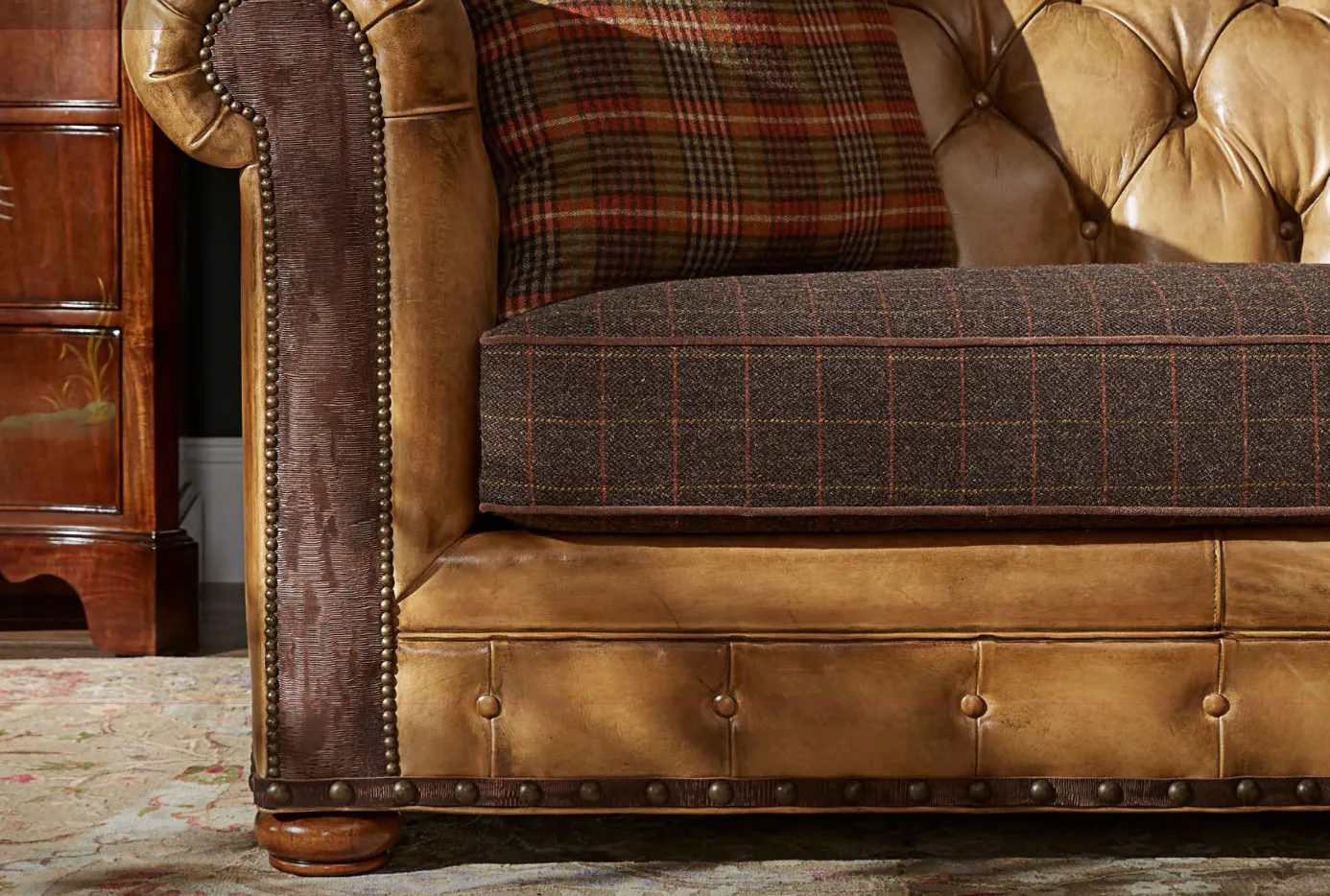 Maverick Chesterfield Couch