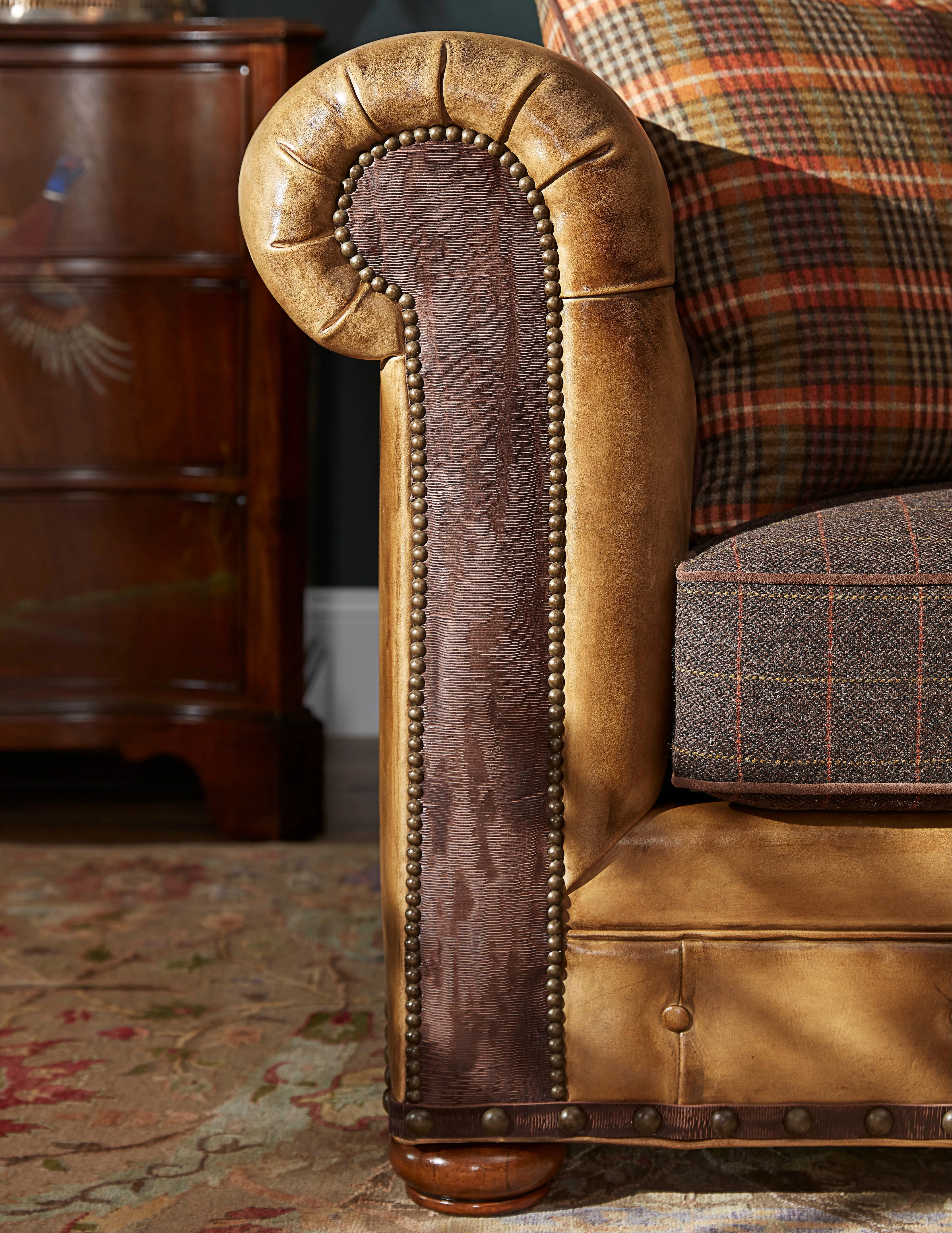 Maverick Chesterfield Couch