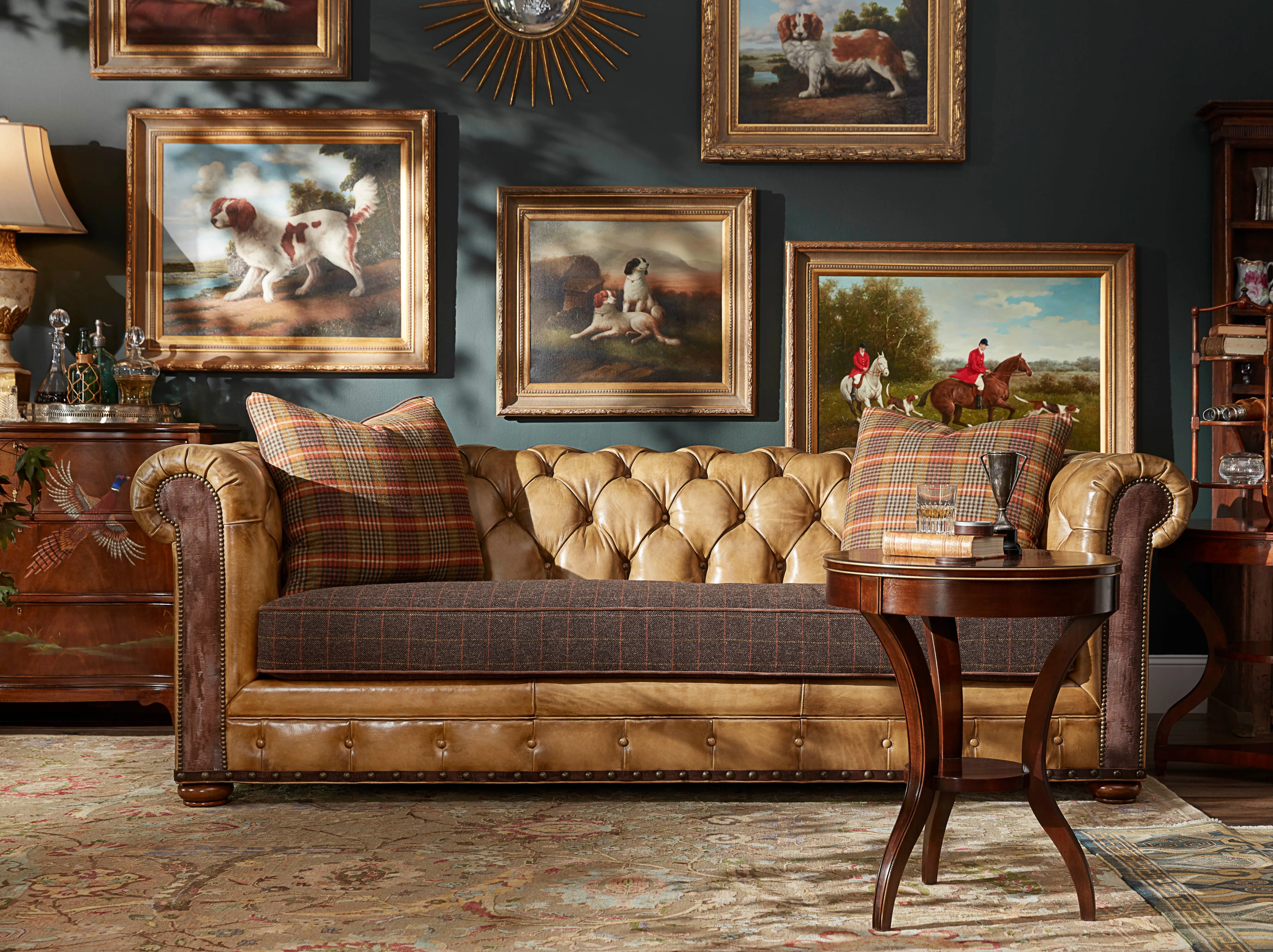 Maverick Chesterfield Couch