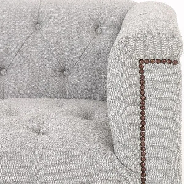 Maxine Distressed Tufted Sofa - 5 Colors