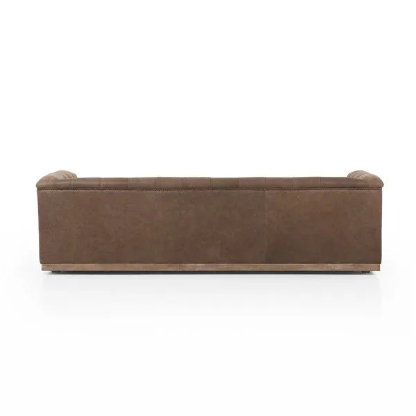 Maxine Distressed Tufted Sofa - 5 Colors