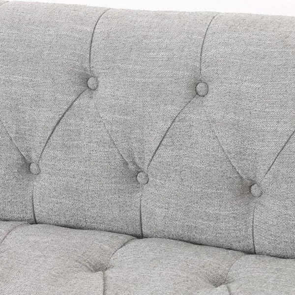 Maxine Distressed Tufted Sofa - 5 Colors
