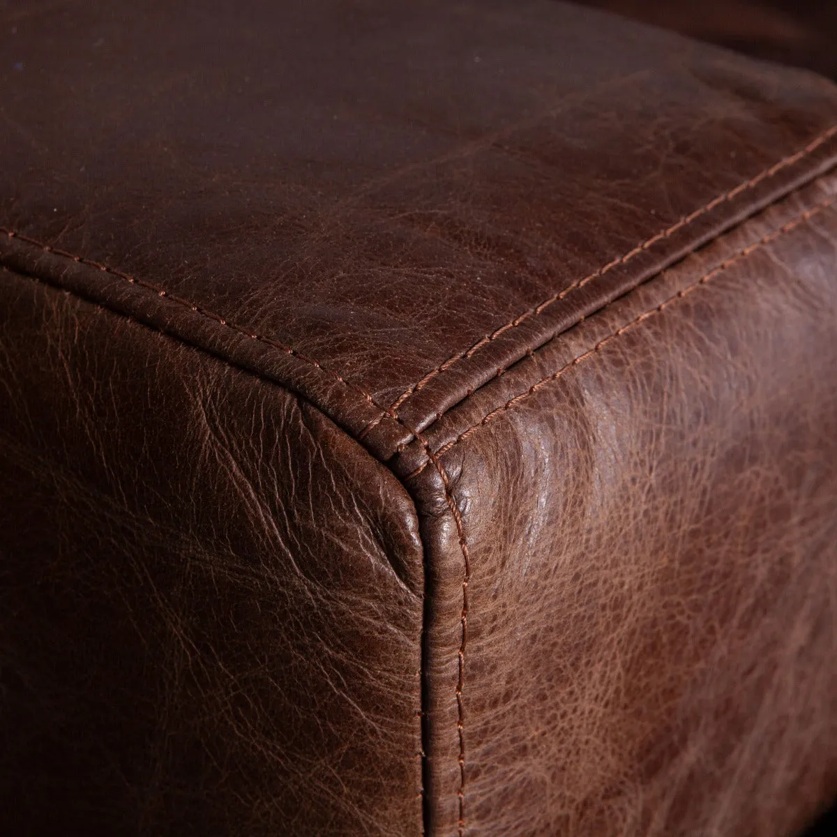 Maxwell Leather Accent Chair