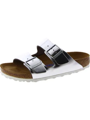 Mayari Womens Leather Slip On Flats