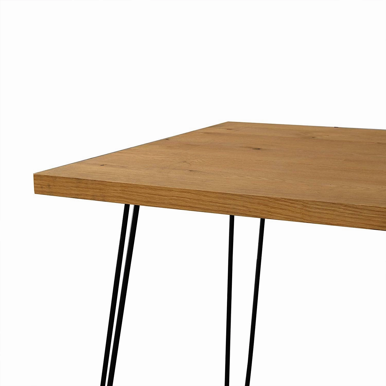 MEILEN Oak Dining Table Set with 2 Stools and 1 Dining Bench