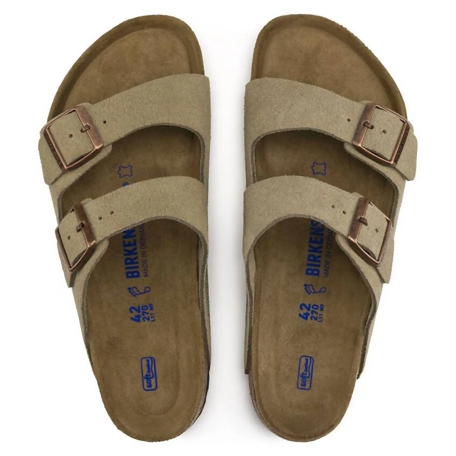 Men's Arizona Sandal In Taupe