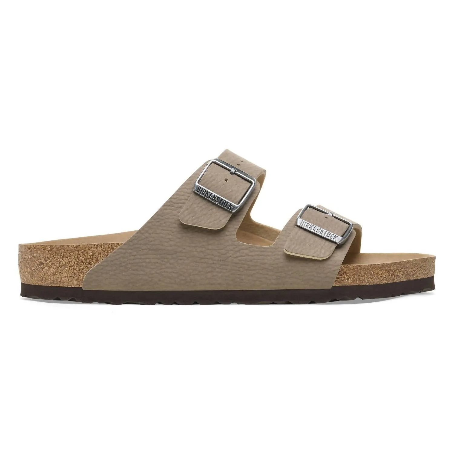 Men's Arizona Vegan Sandals In Gray Taupe