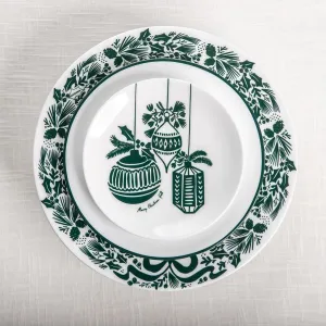 Merry Christmas Plate Set toilet seat cover, slow close seat