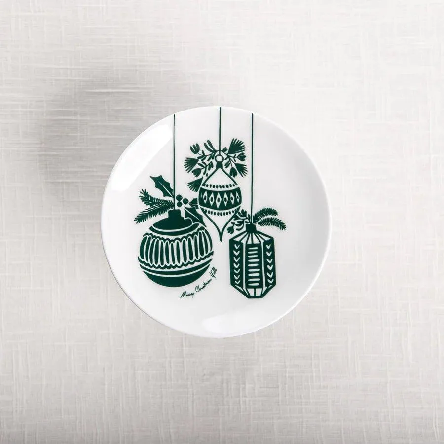 Merry Christmas Plate Set