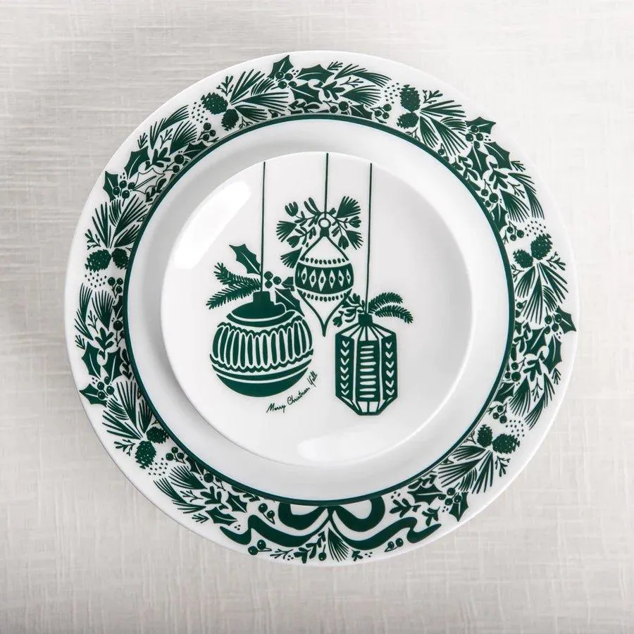 Merry Christmas Plate Set toilet seat cover, slow close seat