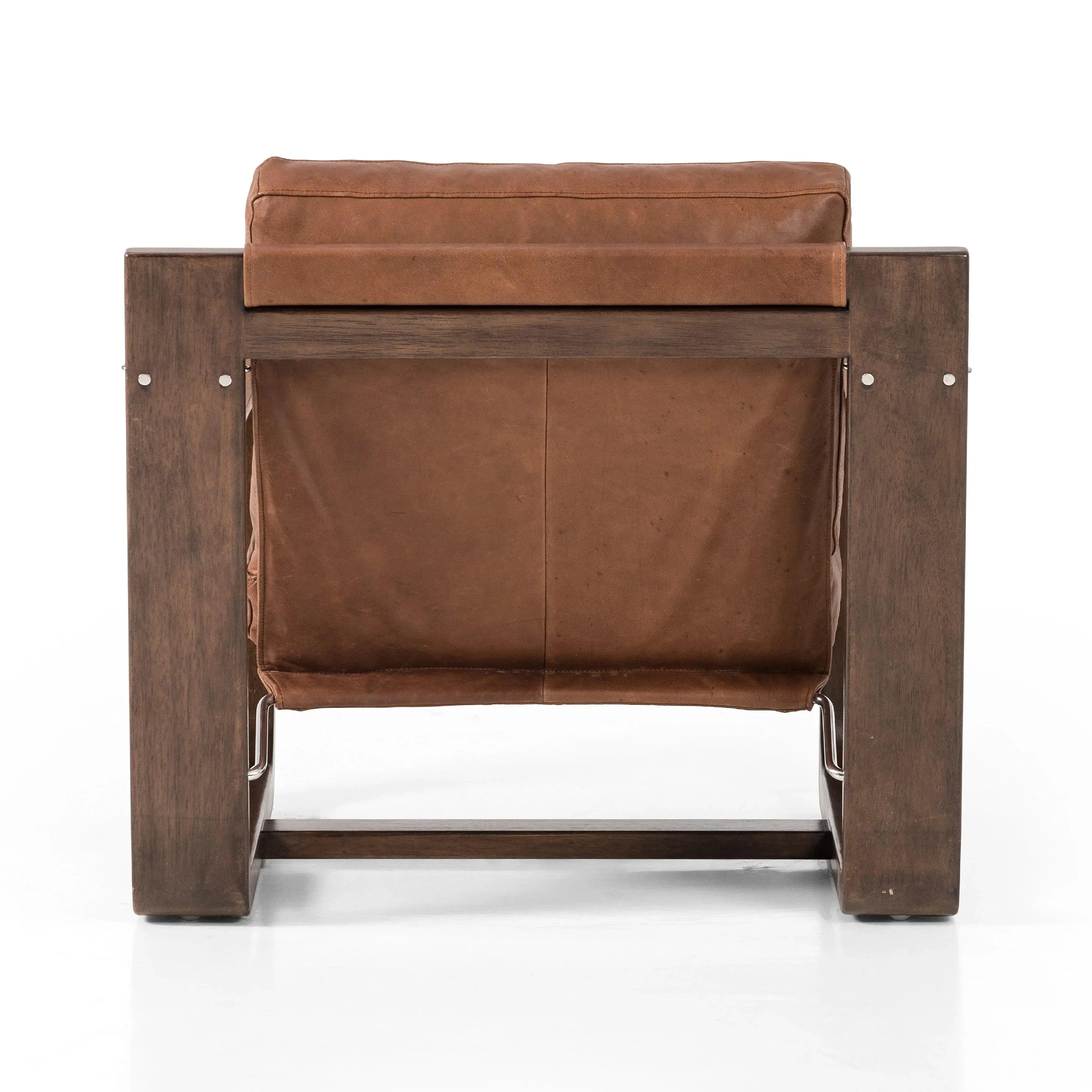 Mesa Leather Accent Chair w/ Swivel