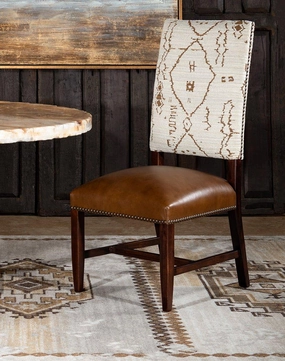 Mesa Dining Chair in Browns glassware set, wine glass