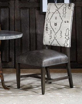 Mesa Dining Chair in Greys glassware set, wine glass