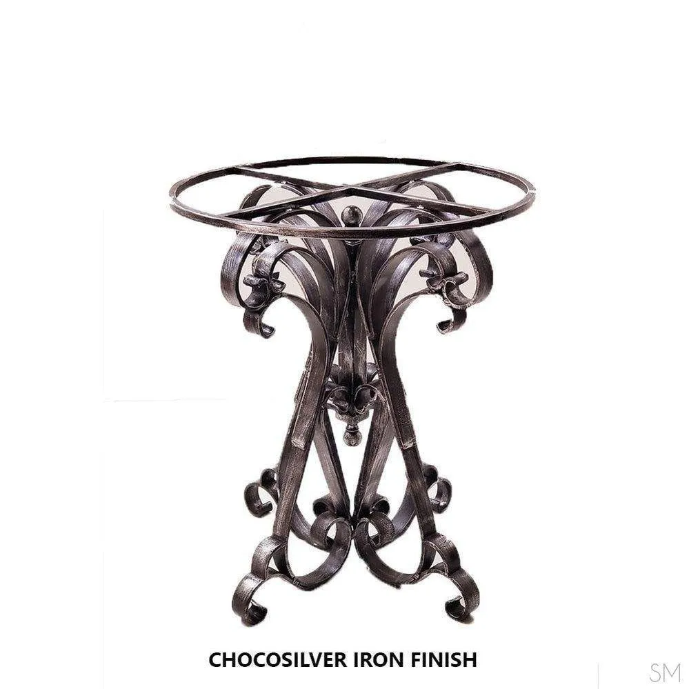 Mesquite & Iron Pub Table