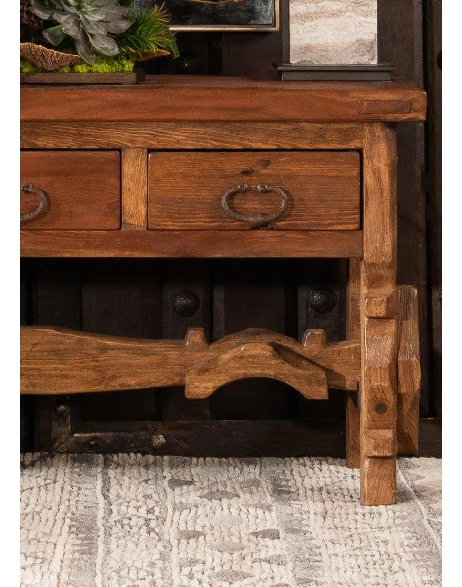 Mesquite Spanish Console Table