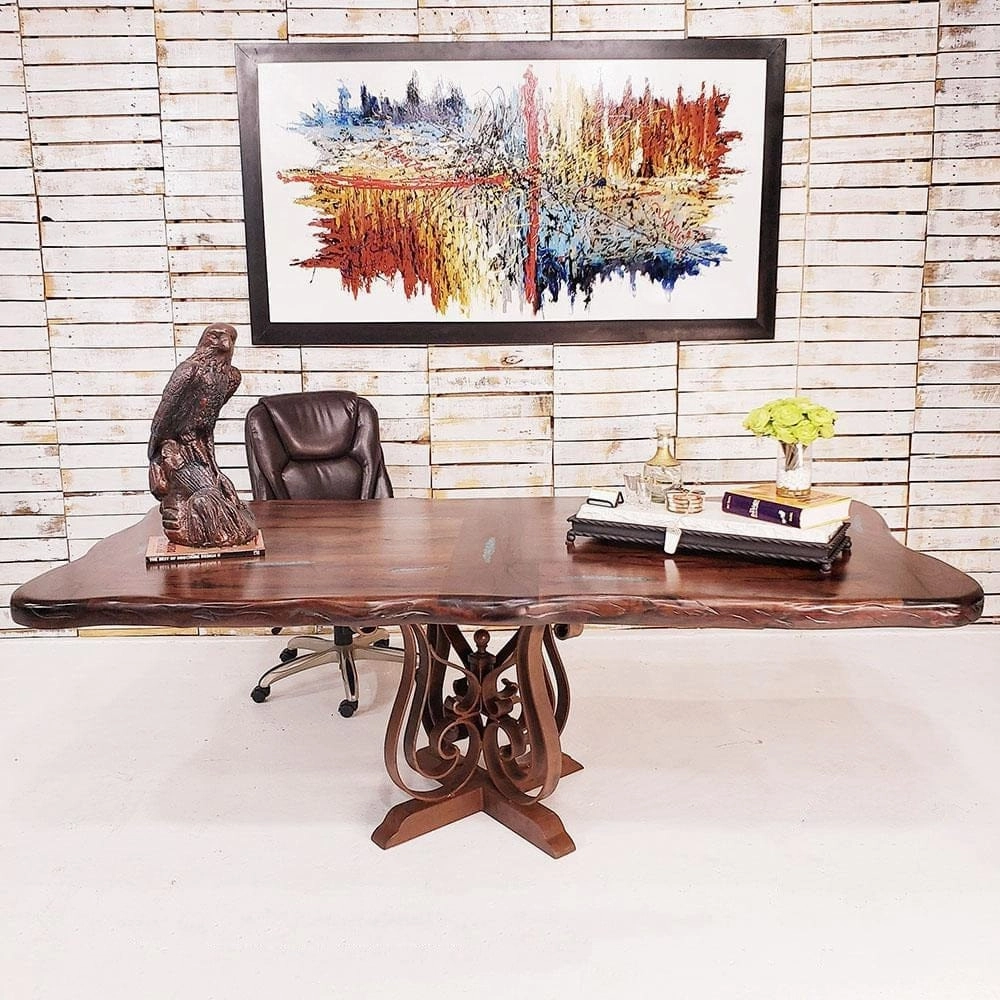 Mesquite Conference Table - Dining Table glassware set, wine glass