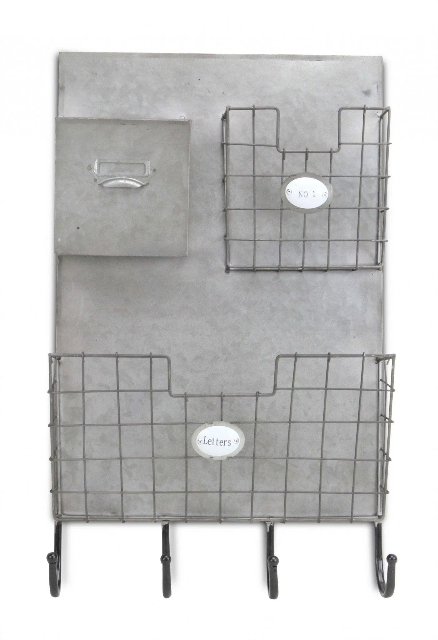 Metal & Mesh Wall Organizer