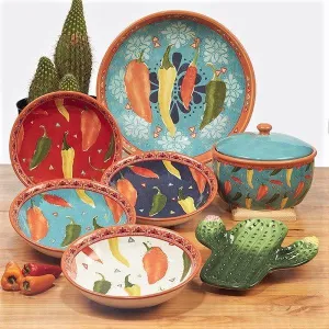Mexican Fiesta Bowl Collection toilet seat cover, slow close seat