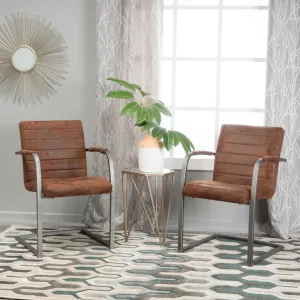 Microfiber Modern Arm Chair (Set of 2) - NH281003 dining table set, 6-piece dining set