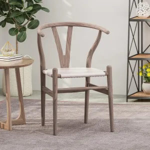 Mid-Century Boho Accent Chair - NH219013 dining table set, 6-piece dining set