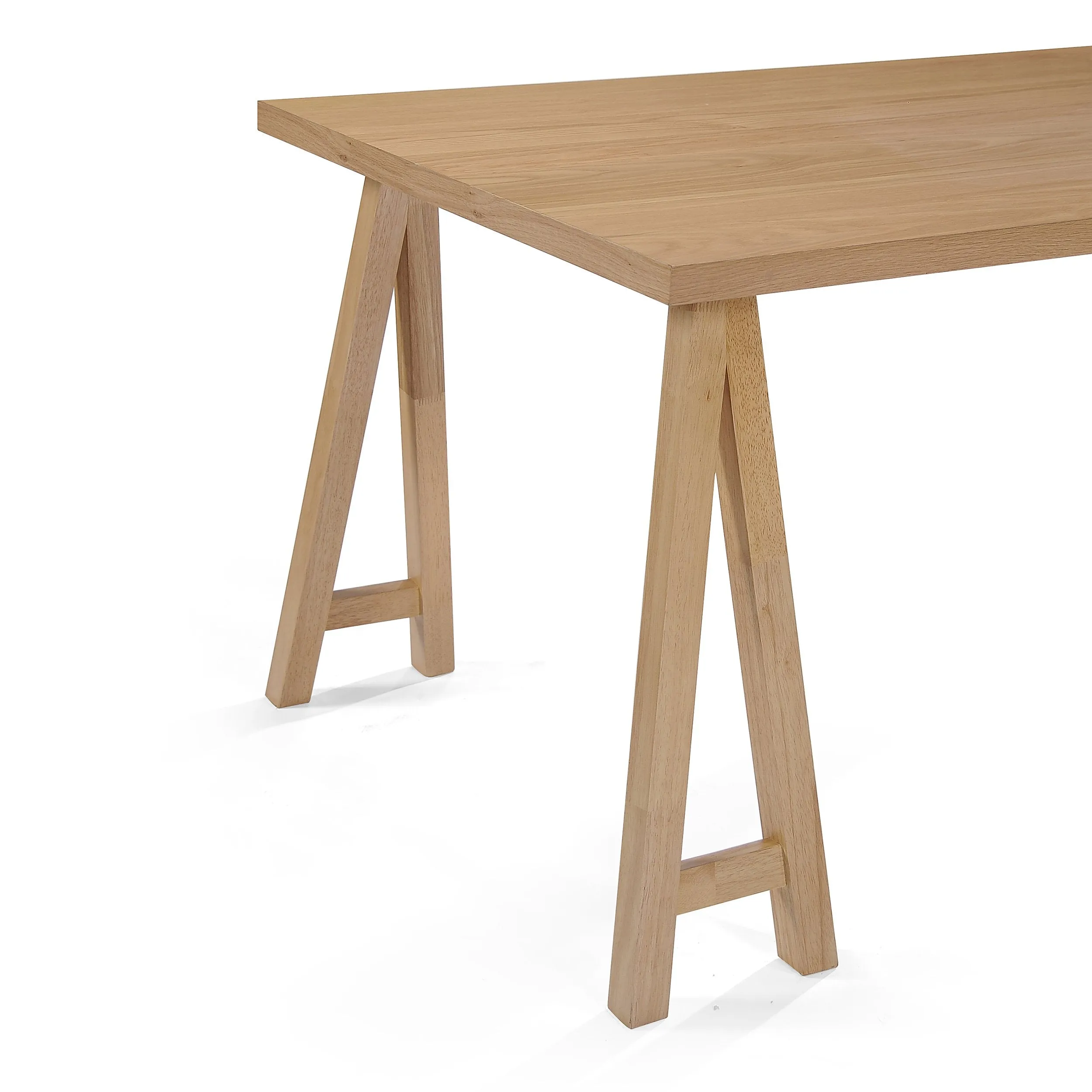 Mid-Century Modern 7 Piece Dining Set with A-Frame Table - NH483313