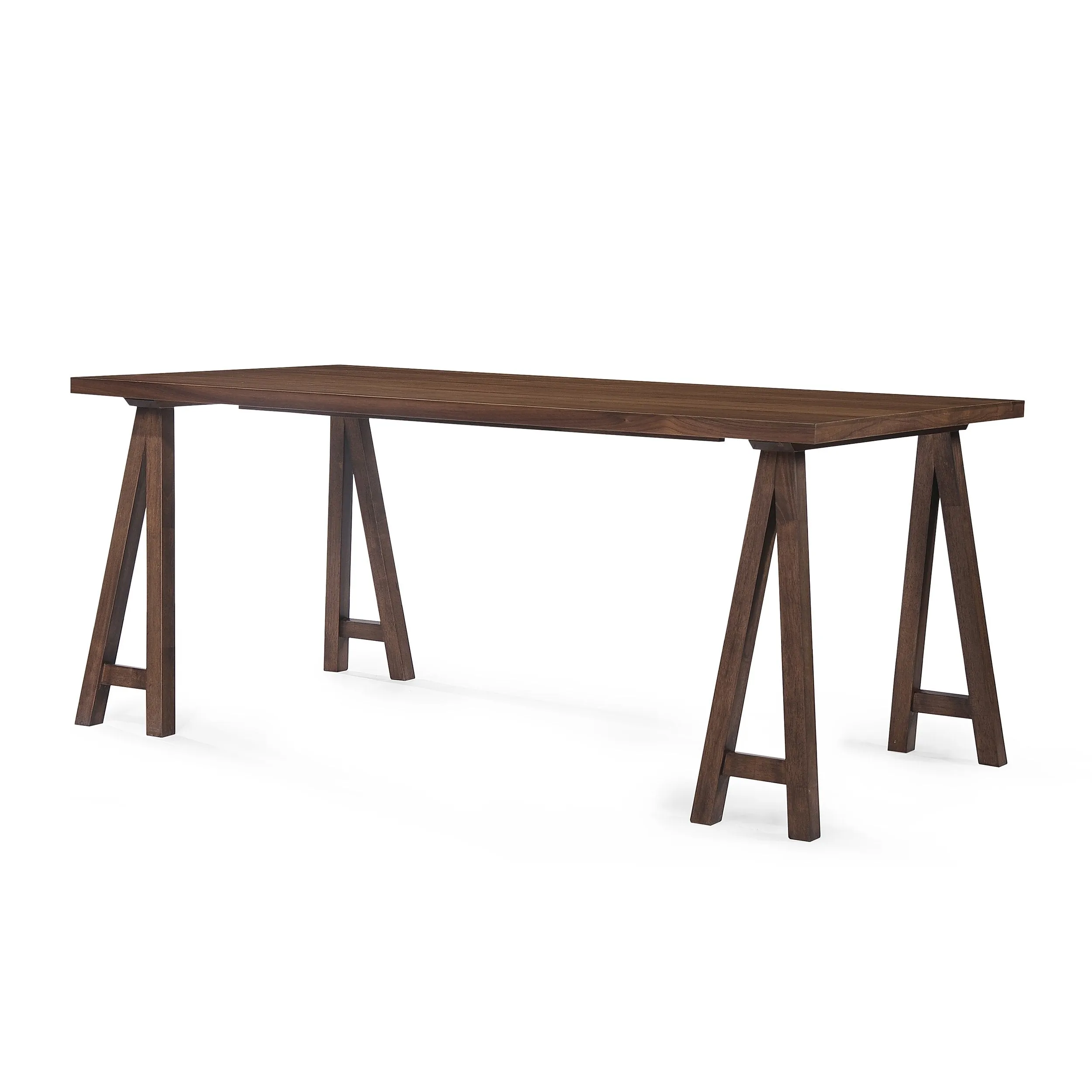 Mid-Century Modern 7 Piece Dining Set with A-Frame Table - NH833313
