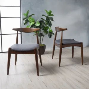 Mid Century Modern Dining Chairs (Set of 2) - NH500003 dining table set, 6-piece dining set