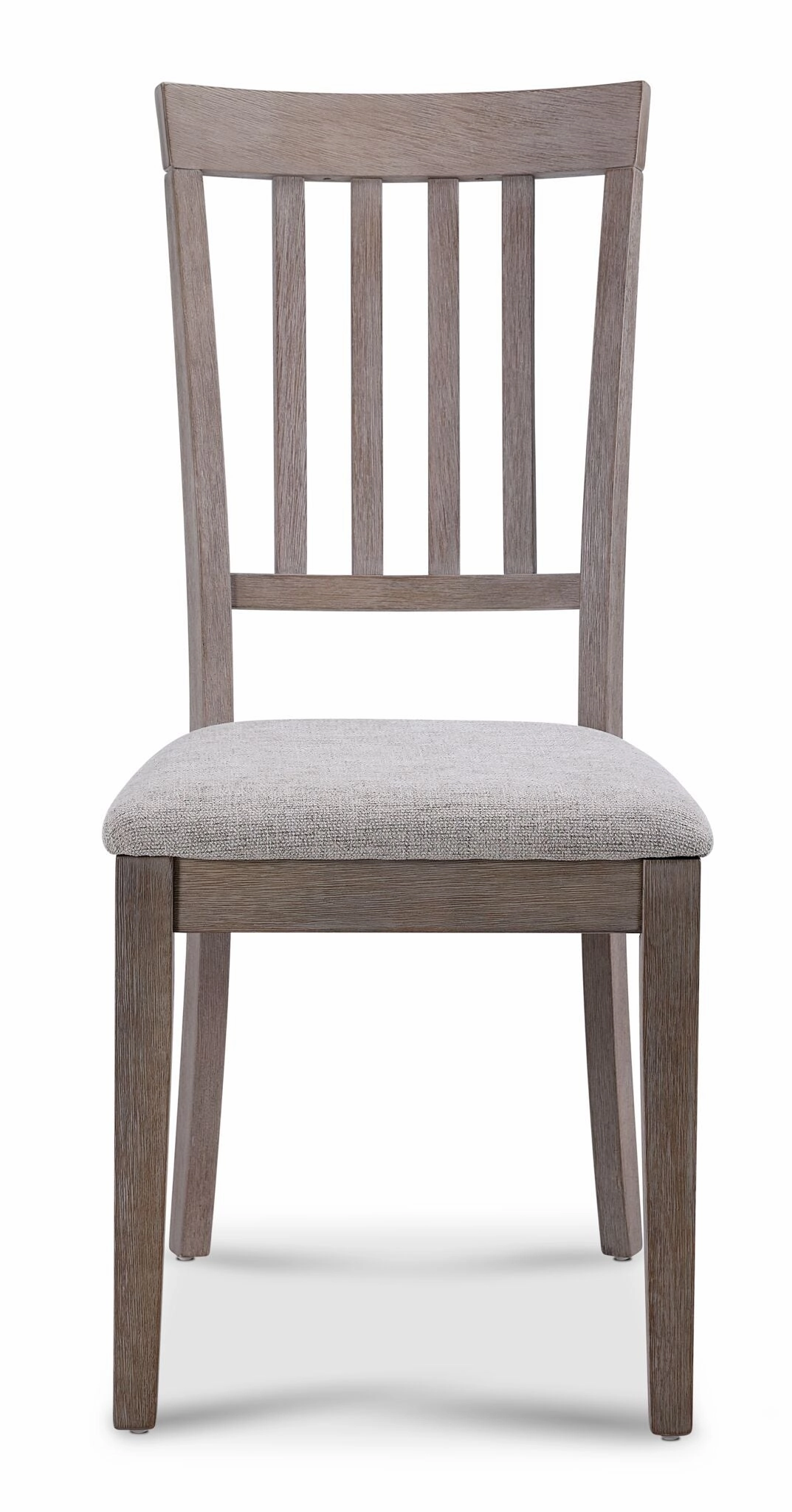 Milano Slat Back Side Chair - Beige