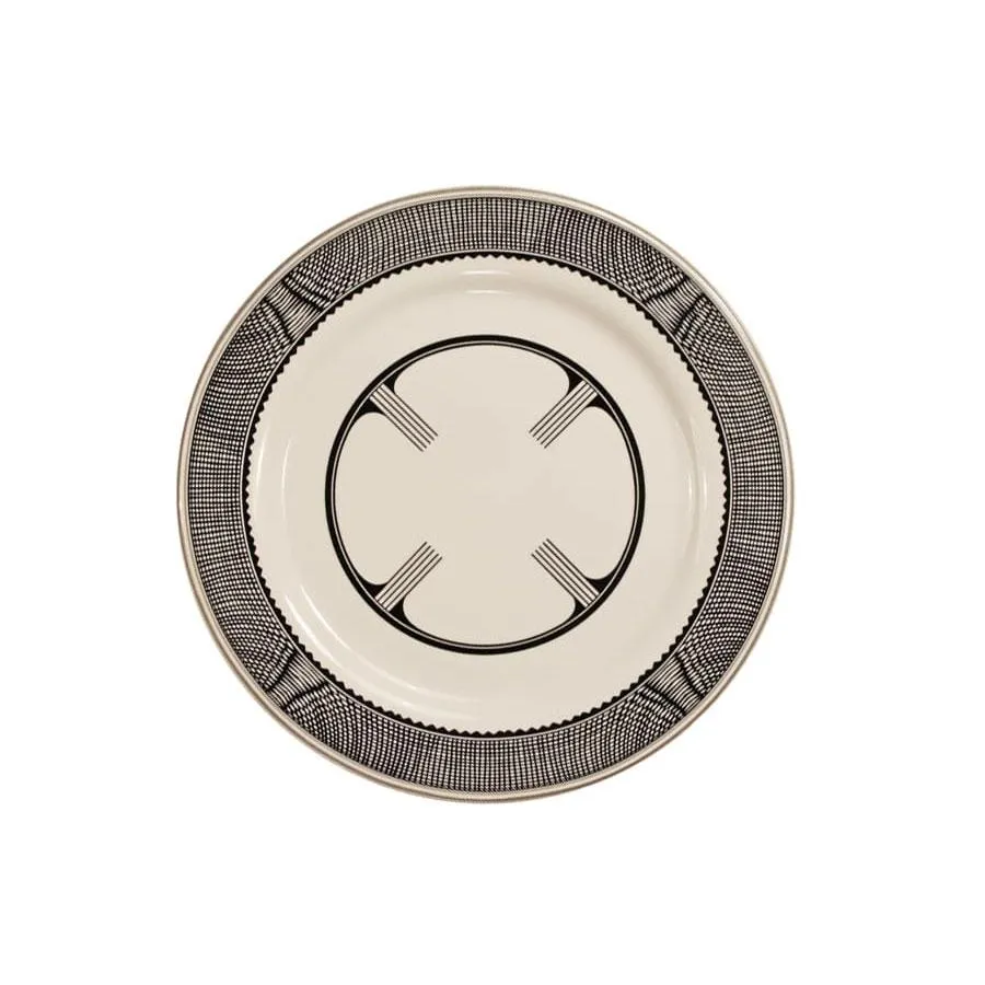 Mimbreo Dinnerware - Black & White