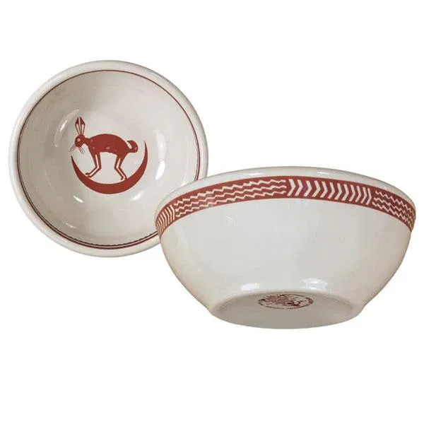 Mimbreo Dinnerware - White & Maroon