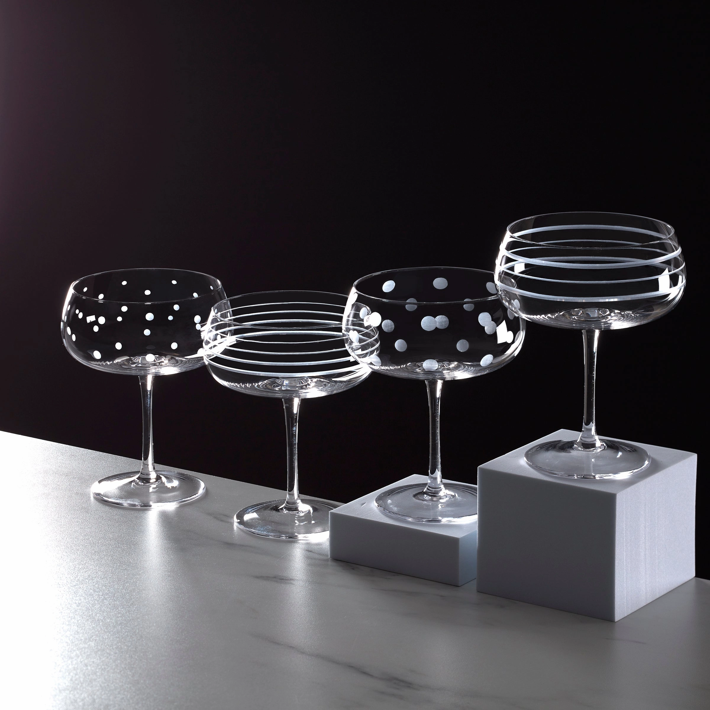Mingle Cocktail Glasses - Set Of 4