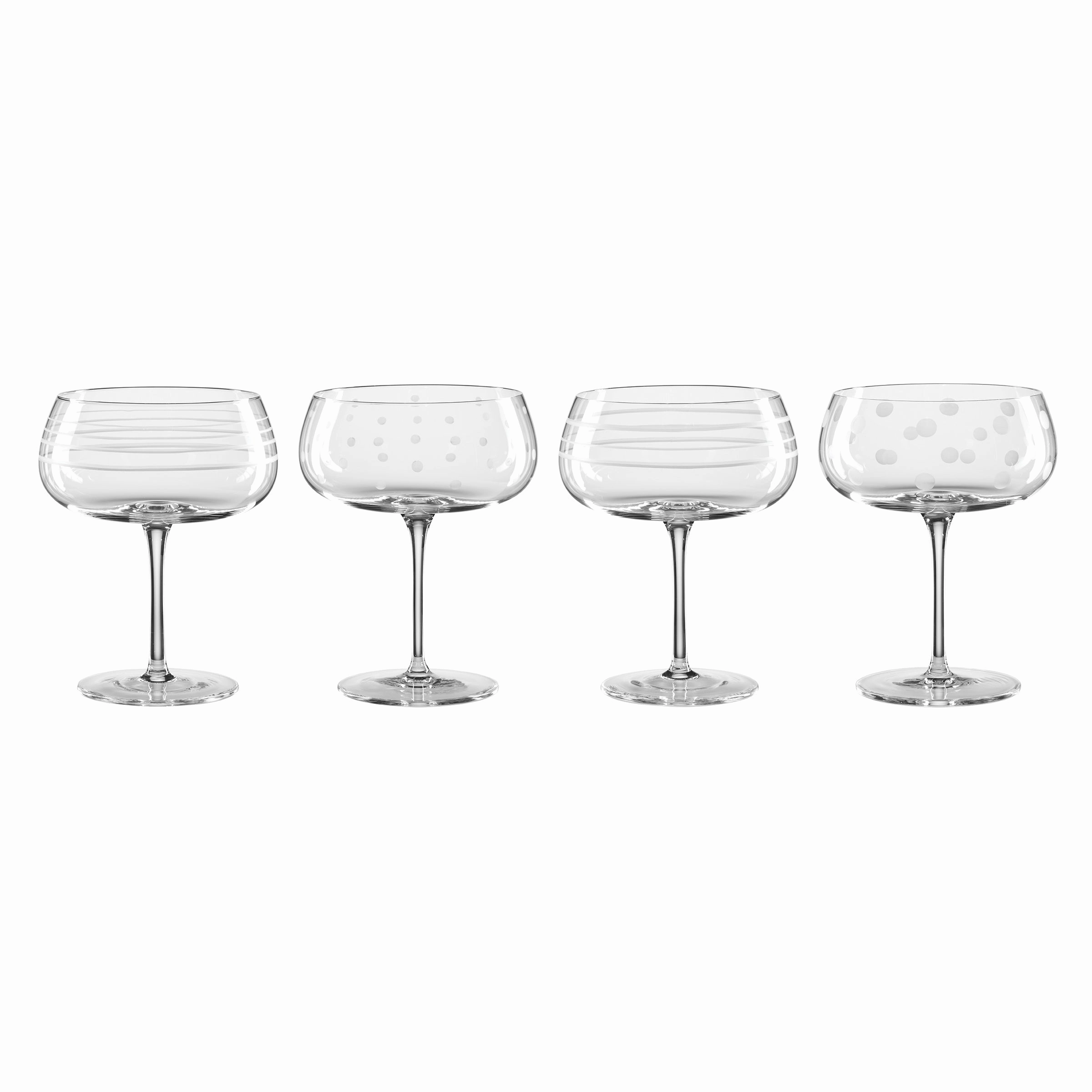 Mingle Cocktail Glasses - Set Of 4
