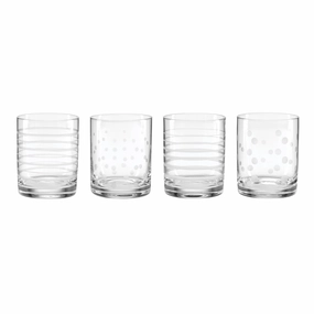 Mingle Double Old Fashion Glasses - Set Of 4