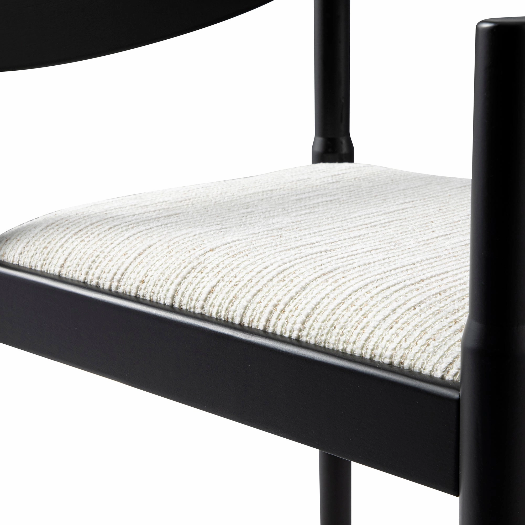 Minley 2-in-1 Carver Chair, Black Matte