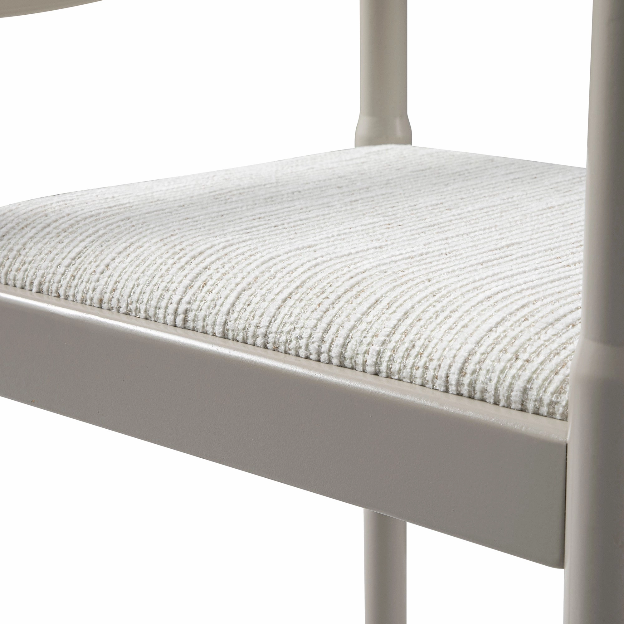 Minley 2-in-1 Carver Chair, Light Taupe High Gloss
