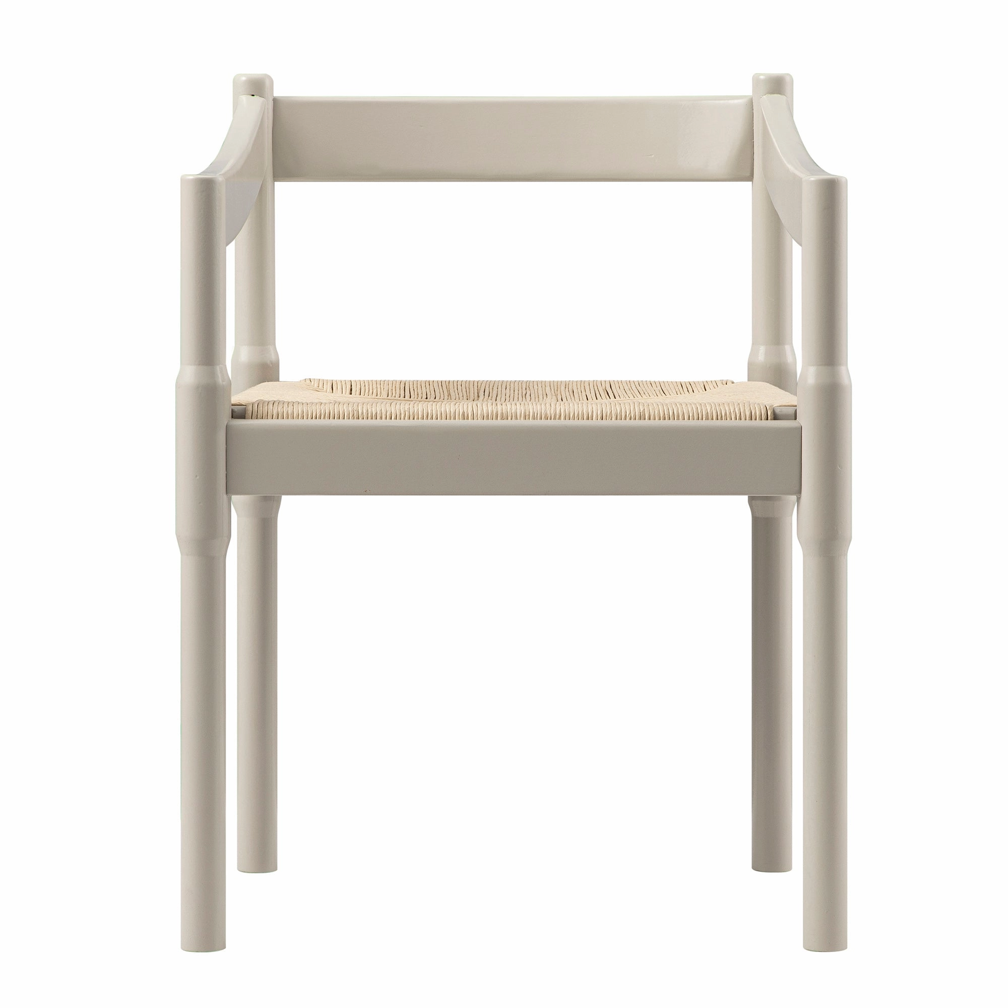 Minley 2-in-1 Carver Chair, Light Taupe High Gloss