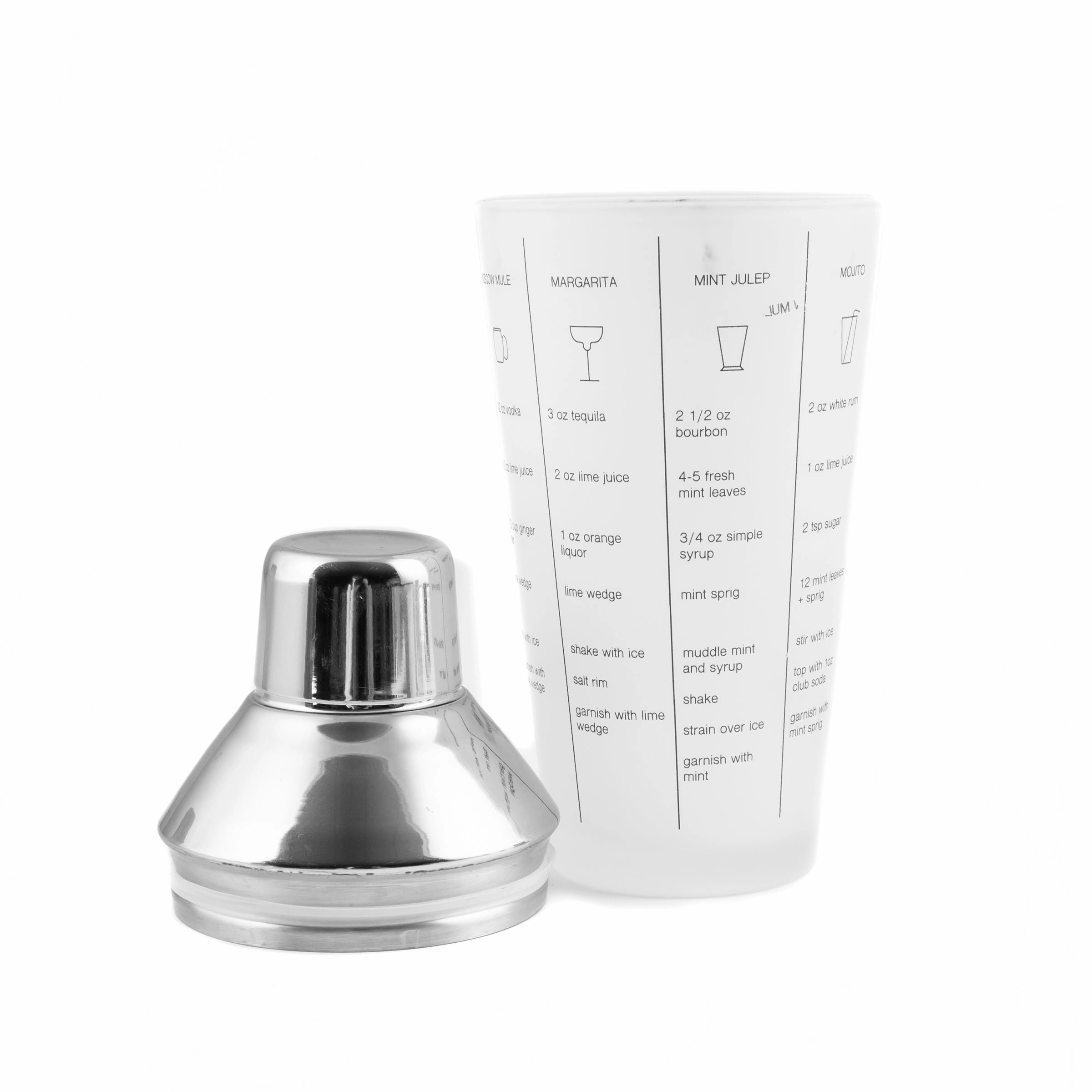 Mixology Shaker Tool Set 5 pc