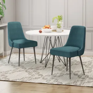 Modern Fabric Dining Chairs (Set of 2) - NH632803 dining table set, 6-piece dining set