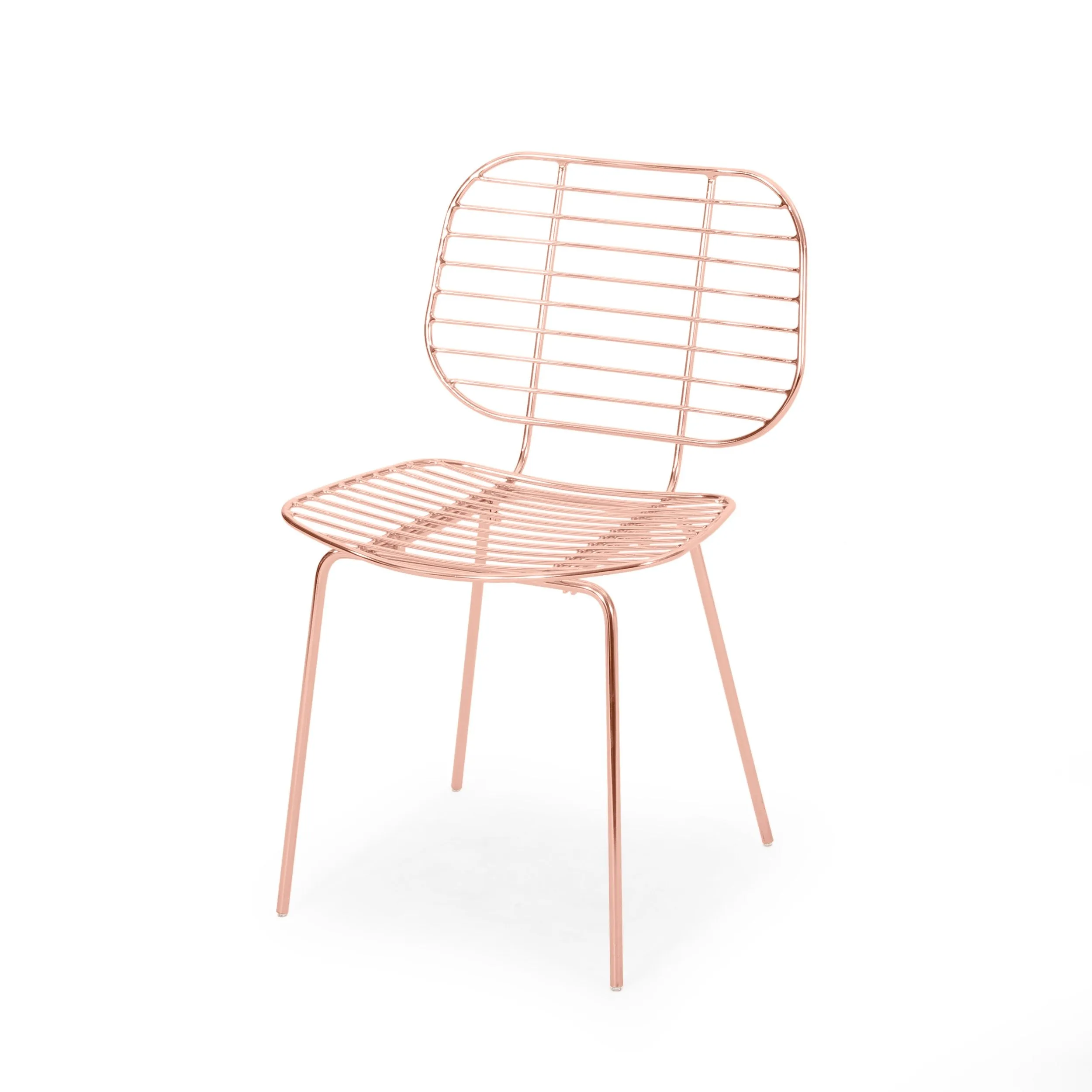 Modern Glam Iron Dining Chair - NH803113
